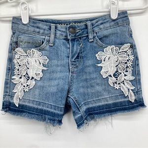 Vigoss Girl’s Denim Blue Shorts Size 8